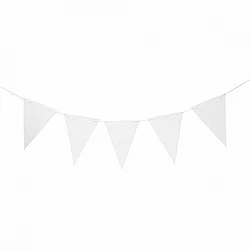 Cardboard Flags (20 x 14.5 cm, 10 pcs)