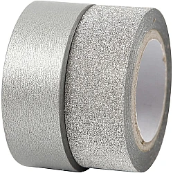 Self-adhesive tapes – silver