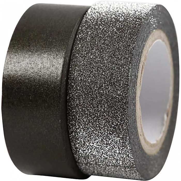 Self-adhesive tapes - black