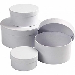 Round boxes (4 pcs.)