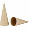Cardboard cone (H 20 cm, D 8 cm)