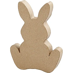 Cardboard Easter Bunny Decoration