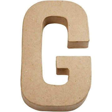 Kartona burts - G (20,5 cm augsts)