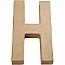 Cardboard Letter - H (20.5 cm High)