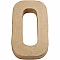 Cardboard Letter - O (20.5 cm Height)