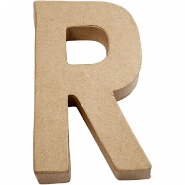 Kartona burts - R (20,5 cm augsts)