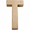 Cardboard Letter - T (20.5 cm High)