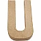 Cardboard Letter - U (20.5 cm High)