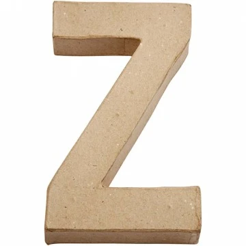 Kartona burts - Z (20,5 cm augsts)