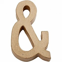 Kartona simbols - & (20,5 cm augsts)