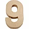 Cardboard Number - 9 (20.5 cm High)