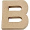 Cardboard Letter - B (10 cm High)