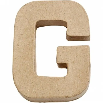 Kartona burts - G (10 cm augsts)