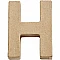 Cardboard Letter - H (10 cm high)