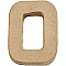 Cardboard Letter - O (10 cm High)