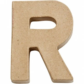 Kartona burts - R (10 cm augsts)