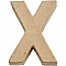 Cardboard Letter - X (10 cm High)