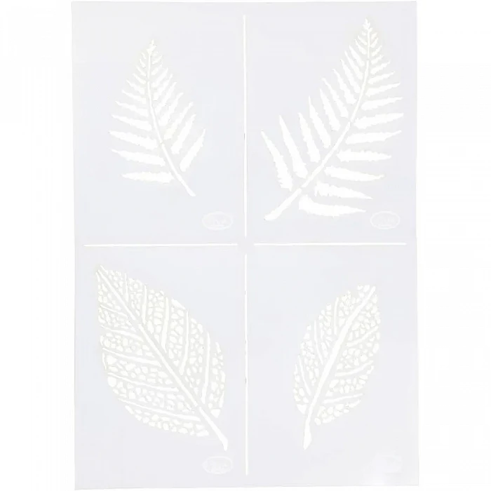 Stencil - Leaves A4 (1 pc.)