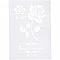 Stencil - Rose A4 (1 pc.)