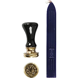 Набор сургуча для печатей — тёмно-синий