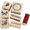 Rubber Stamp Set - Nature (7 pcs)