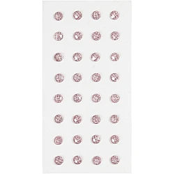 Self-adhesive crystals - pink (32 pcs)