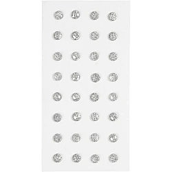 Self-adhesive Crystals - Silver (32 pcs)