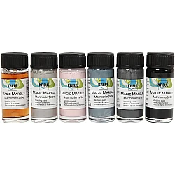 Liquid Marble Effect Paints - Minimalist (6 x 20ml)