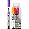 Glass and Porcelain Markers – Orange, Purple, Red, Yellow (4 pcs)