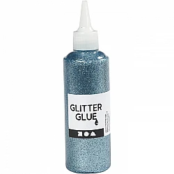 Shimmer Glue - Light Blue (118 ml)