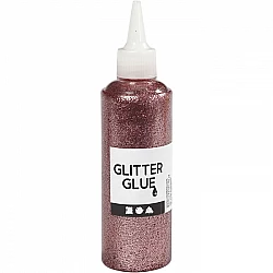Glitter Glue - Pink (118 ml)