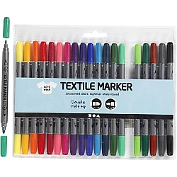 Fabric markers - standard shades (20 pcs)