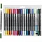 Fabric markers - assorted shades (20 pcs)