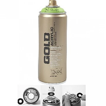 Krāsas aerosols - gaiši zaļš (400 ml)