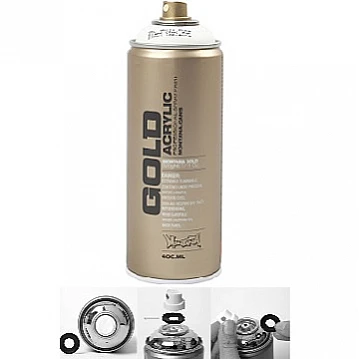 Аэрозольная краска — белая (400 мл)