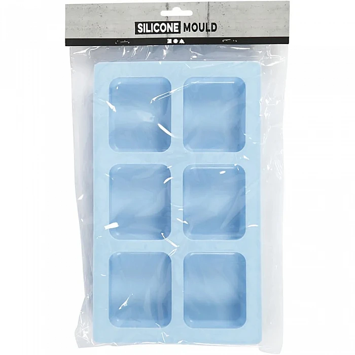 Силиконовая форма для литья — прямоугольник