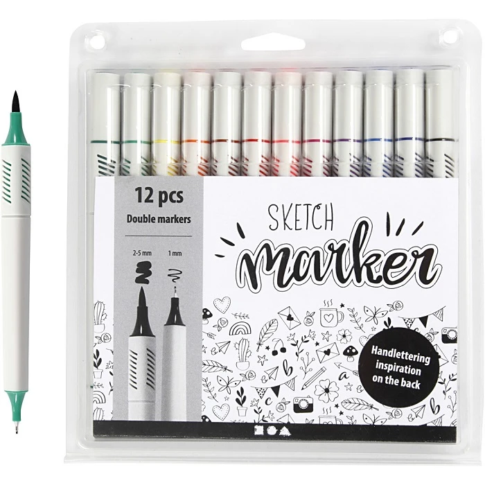 Drawing Markers 12 pcs