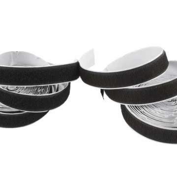 Липучая лента Velcro (чёрная, 5 м)