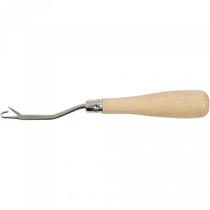 Hook needle with handle