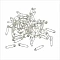 Safety pins (500 pcs.)