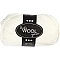 Baby Wool Yarn 100% Merino - balta (50 g, 172 m)