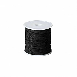 Polyester Cord - Black (Ø 1 mm, 50 m)