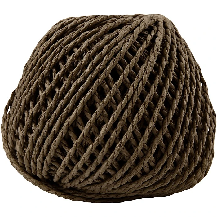 Paper Twine - Dark Brown