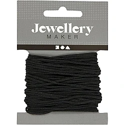 Polyester Cord - Black (Ø2 mm, 8 m)