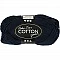 Oeko Tex cotton yarn - dark blue (50 g, 170 m)