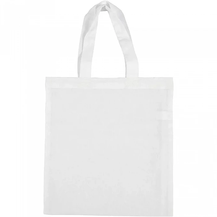 Fabric Bag - White (28 x 30 cm)