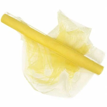 Ткань тюль (5 м) - жёлтый