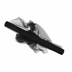 Tulle Fabric (5 m) – Black