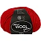 Maxi Wool Yarn – red (100 g, 125 m)
