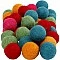 Wool Beads (64 pcs.)